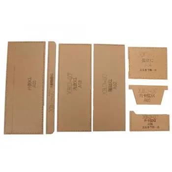 

Purse Acrylic Template Transparent Manual DIY Leather Wallet Model for Short Wallet Acrylic Template