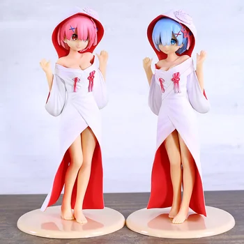 

Re: Zero Kara Hajimeru Isekai Seikatsu Ram / Rem Bride Ver. PVC Figure Model Toy Figurals Doll