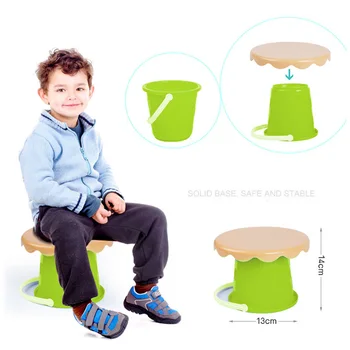

Garden Plastic Beach Toy Set Summer Digging Pit Multipurpose Sandglass Play Bucket Sand Water Table Kids Gift Outdoor Activity
