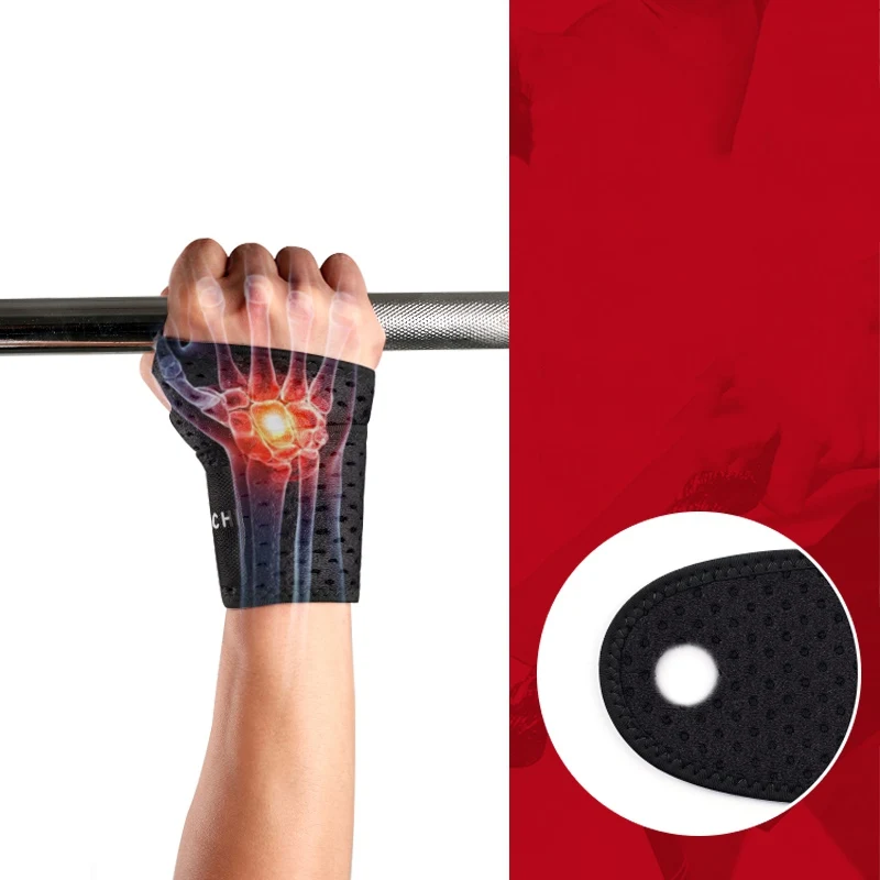 

Fitness Wrist Support Gym Wrist Band Sports Wristband Adjustable Wrist Brace Bodybuilding Training Hand Protector
