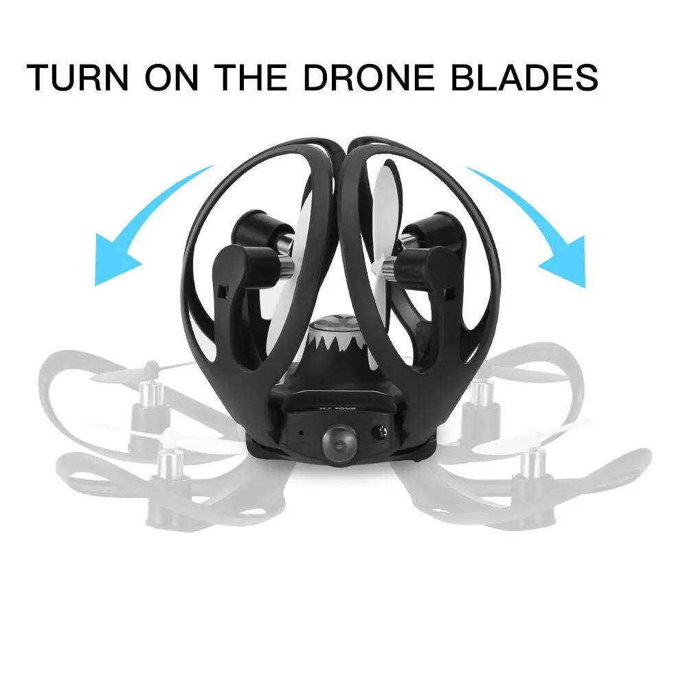 Складной мини Квадрокоптер с камерой fpv 480P и поддержкой Wi Fi|Радиоуправляемые
