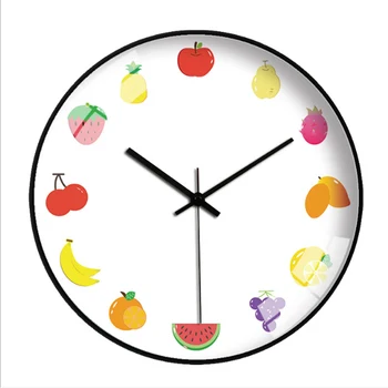 

Nordic Silent Wall Clock Modern Design Simple Simple Wall Watch White Round Living Room Horloge Murale Home Watch BA60