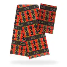2+ 4 ярдов атласный шелк с шифоновой тканью мягкая африканская ткань для платья Анкара ткань Африканская восковая печать ткань нигерийская свадьба