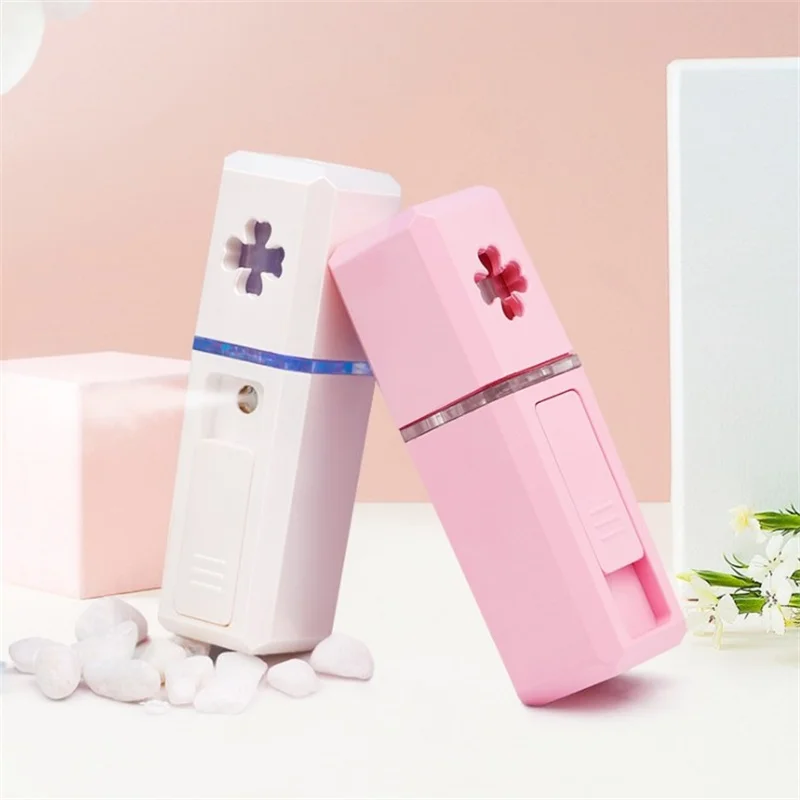 

Portable Water Meter Facial Nebulizer Mini Beauty USB Hydrating Moisturizing Facial Humidifier Mist Maker Diffuser