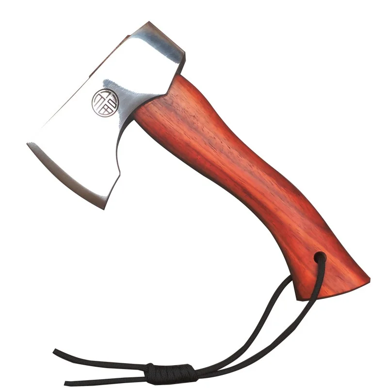 

Safflower pear axe forged head L6 material town curtilage ax high-grade goods