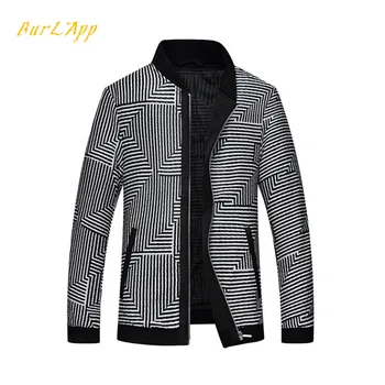 

2019 autumn men stand collar casual jacket street New Fashion Outerwear Windbreaker Jackets Casual Sporting Coat Big Size
