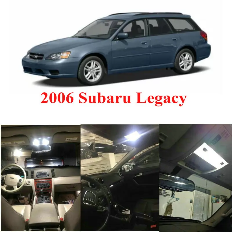 

Led Reading Light For 2006 Subaru B9 Tribeca Baja Impreza Legacy Outback Dome Map Trunk License Plate Light Car Accessories