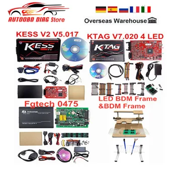 

Best Online V2.53 EU Red Kess V5.017 OBD2 Manager Tuning Kit KTAG V7.020 4 LED BDM FRAME Kess V2 5.017 FGTECH 0475 K-TAG V2.25