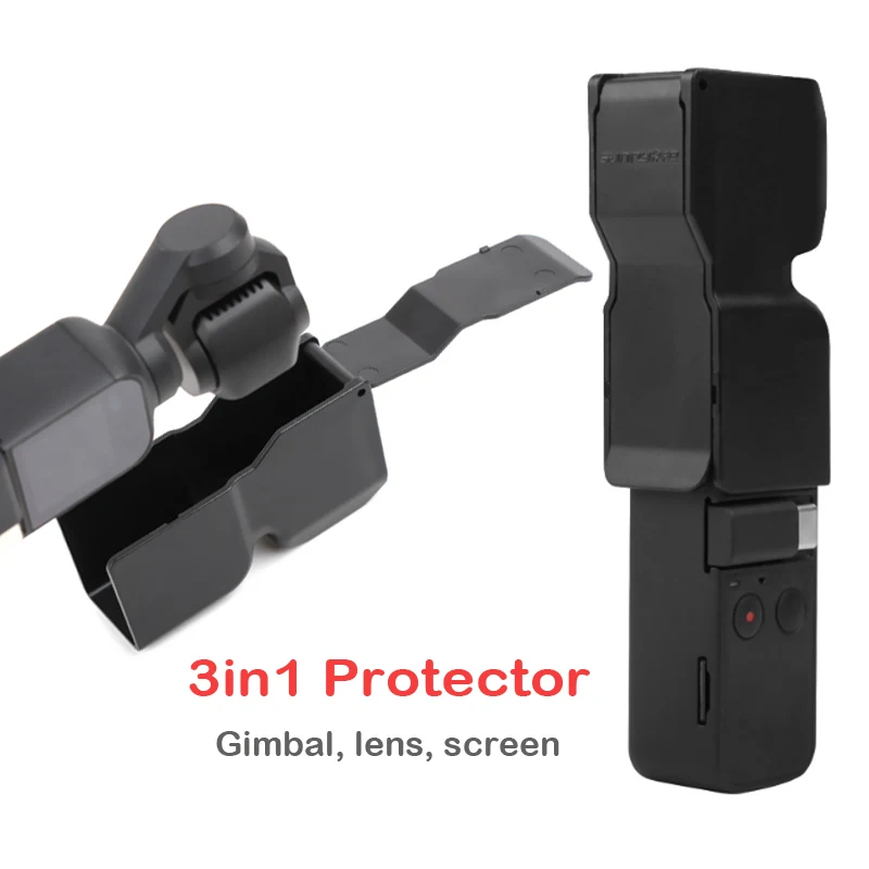 Защитный чехол для DJI OSMO POCKET Gimbal защита для экрана камеры Osmo Pocket Gimbal Крышка для объектива универсальная защита