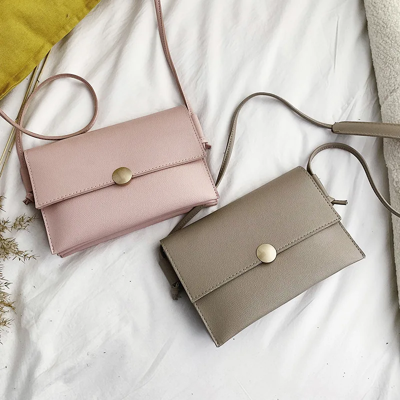 

PU Handbag Bag Women's 2019 New Style Korean-style Fashion Star Celebrity Style Women's Crossbody Bag