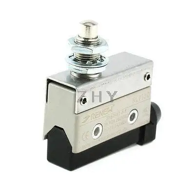 AC 250V 2A SPDT панельный плунжерный Мгновенный Концевой выключатель, микропереключатель