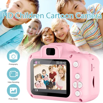 

Children Camera Mini Digital Cartoon Cute USB Rechargeable Camcorder Video for Children Kids Baby Portable Camera