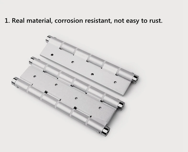 6 дюймов складные стыковые петли мебель для дома дверные петли двойного действия пружинная дверная петля для распашных дверей автоматическое закрытие