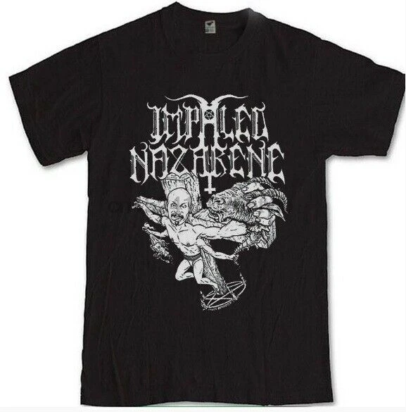 Футболка импланд Nazarene S M L XL 2XL 3XL футболка с экстремальным металлическим ремешком