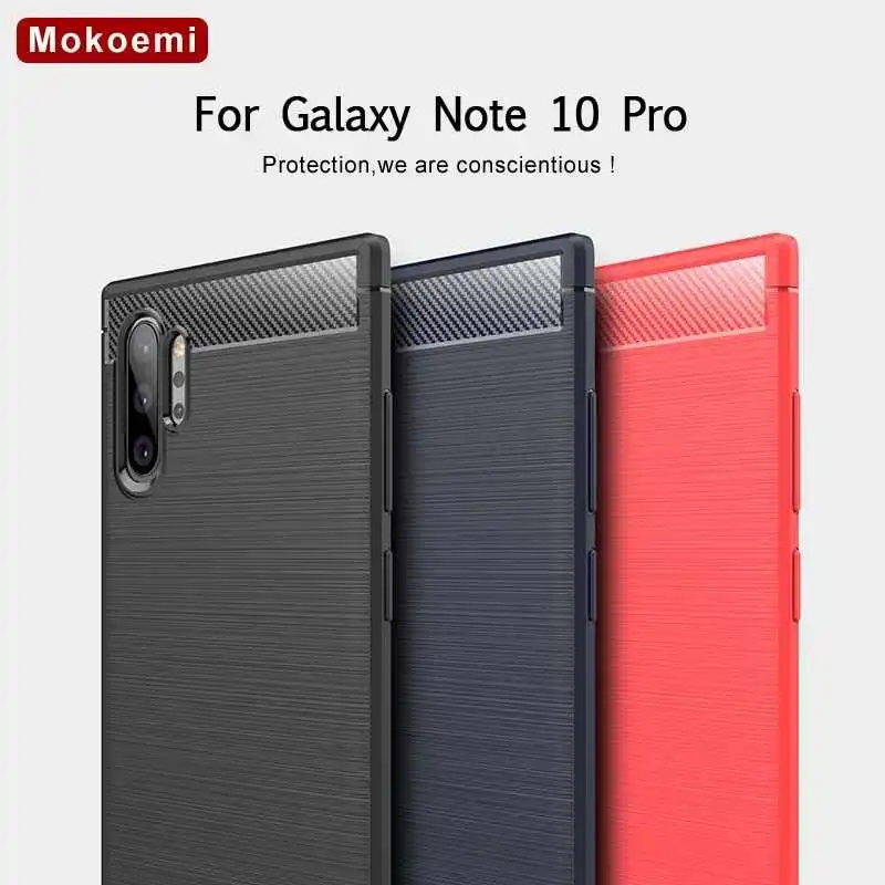 

Mokoemi Fashion Shock Proof Soft Silicone 6.8"For Samsung Galaxy Note 10 Pro Case For Samsung Galaxy Note10 Pro Phone Case Cover
