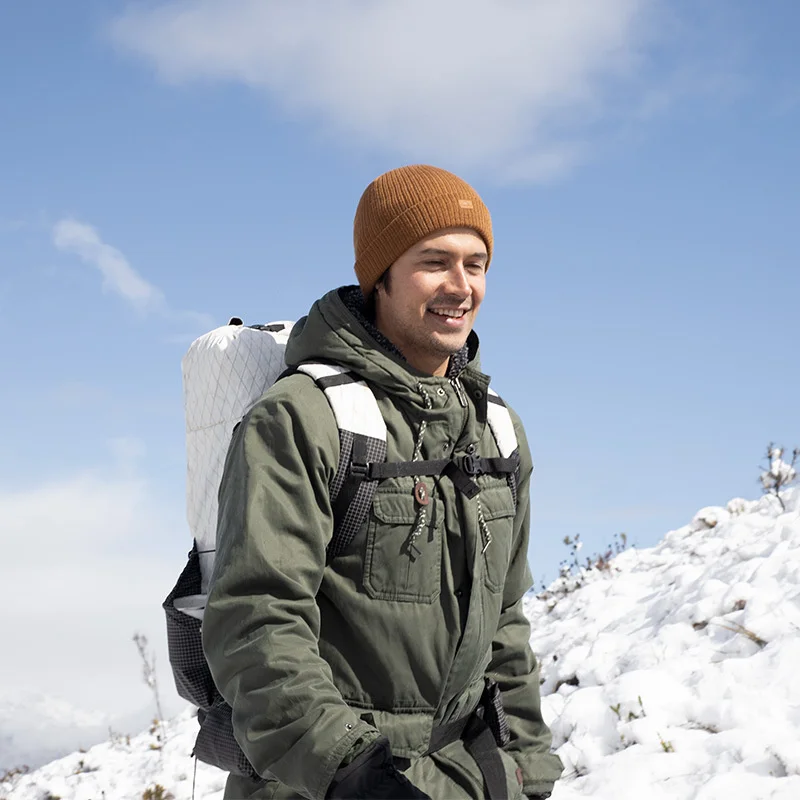Naturehike Wool Folding Knitted Hat Autumn And Winter Outdoor Warm Ear Protection Cap Warm Lock Sports Hat Soft Skin
