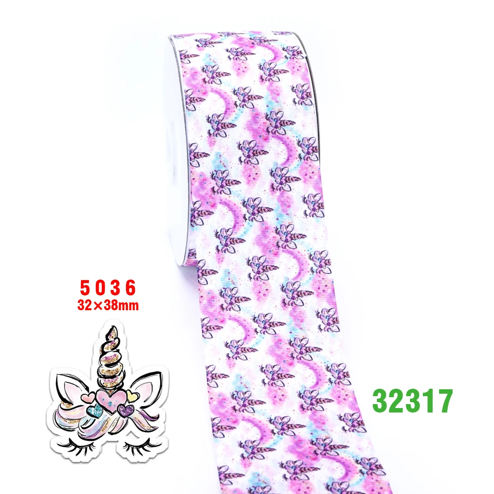 50 ярдов мультфильм напечатанный grosgrain ленты 32240