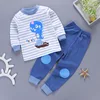 Children baby boys girls set cotton newborn autumn spring fall clothes cartoon toddler suits cheap stuff for 0-4Y baby outfits ► Photo 3/6