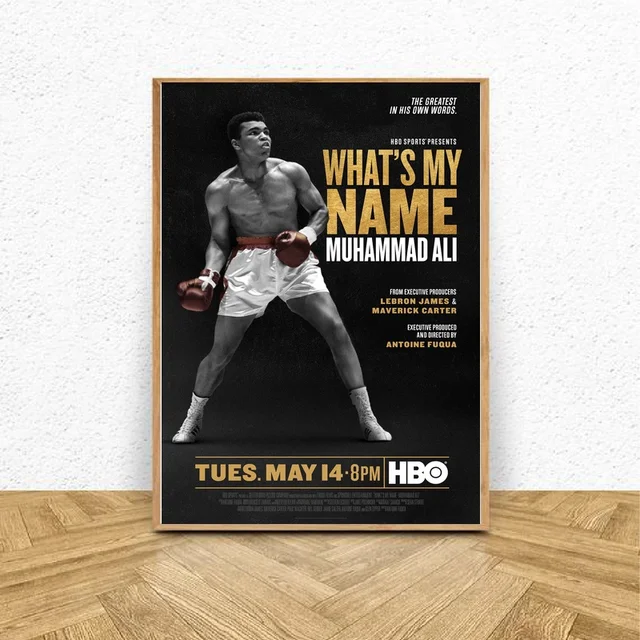 What's My Name Muhammad Ali Movie Poster 2019 Boxing Film Art Poster  Picture painting on Canvas Home Decor - AliExpress Home & Garden