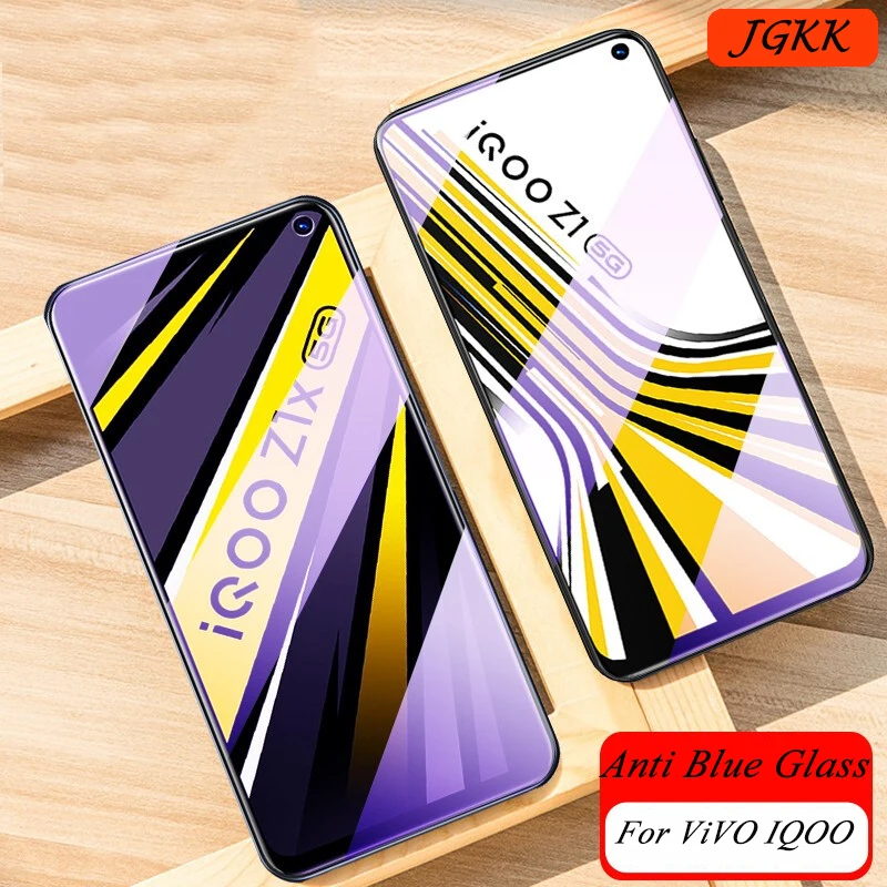 Закаленное стекло для VIVO IQOO Z1 Neo 3 5G защитная пленка с защитой от синего излучения