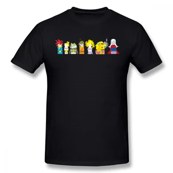 

Chrono Trigger T Shirt Trigger Guys T-Shirt 100% Cotton Men Tee Shirt Oversize Casual Funny Print Short-Sleeve Tshirt