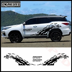 1set Splash Graphics Stickers For-Toyota Fortuner Car Both Side Body Decor Decals Auto Door OFF ROAD Stickers DIY Vinyl Decals (3)_副本