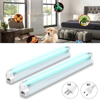 

6W 8W UV Light Germicidal Lamp Sterilizer T5 Tube 110V 220V Ultraviolet Quartz Linear Light Ozone Generator Disinfection Deodor