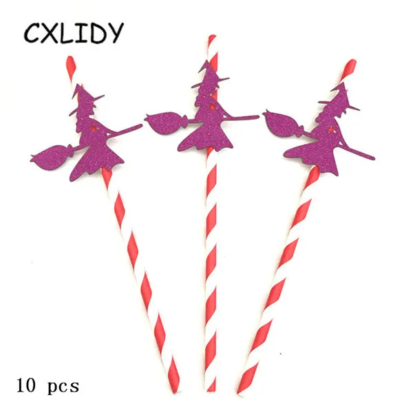 XG01 (10pcs) Тыква Хеллоуин оформление вечеринки рабочего стола механизма принадлежности для Хэллоуина столовая посуда qq231 - Цвет: XG01 (10pcs)