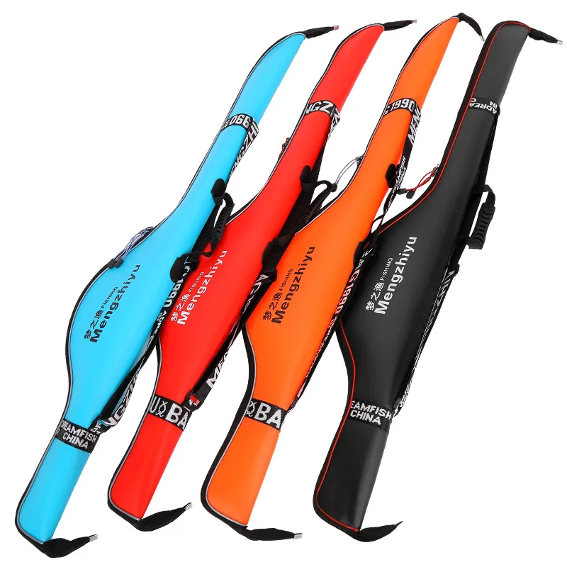 

125CM Fishing Bag EVA Waterproof Fishing Rod Backpack Foldable Storage Bag For Telescopic Rod Large Capacity A382