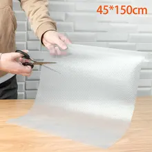 Прозрачный водонепроницаемый маслостойкий чехол для полки коврик для выдвижного ящика Противоскользящий стол нескользящий кухонный шкаф холодильник