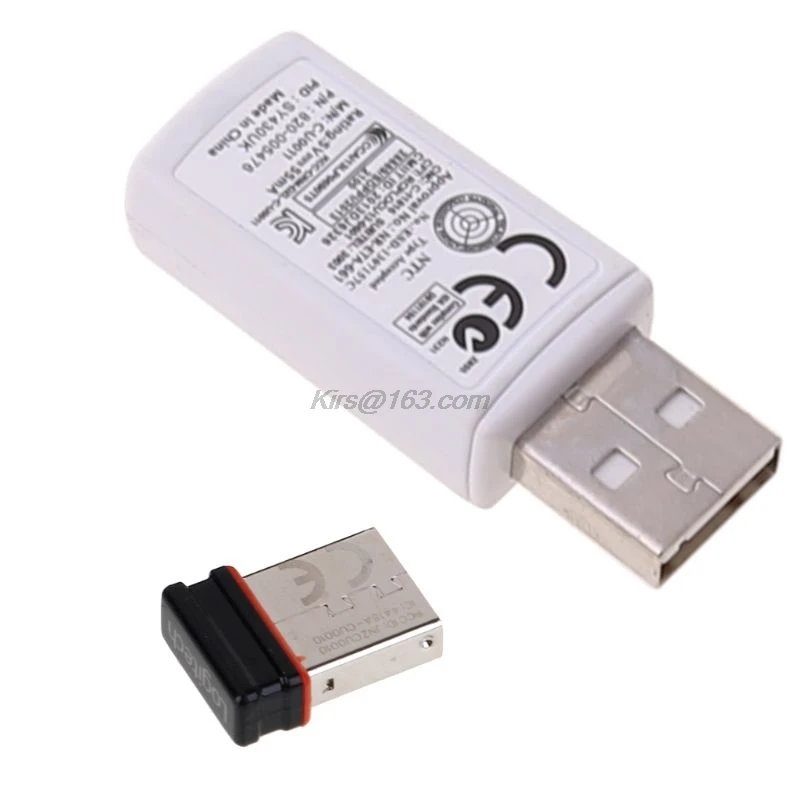 Receptor de Dongle sem Fio Usb Adaptador para Mouse Logitech Mk270 Mk260 Mk220 Mk345 Mk240 M275 M210 M212 M150 Novo - Imagem 2