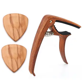 

3 Pcs/set Guitar Capo Paddles Set for Acoustic Electric Guitars Ukulele Mandolin and Banjo Capacitor Picker
