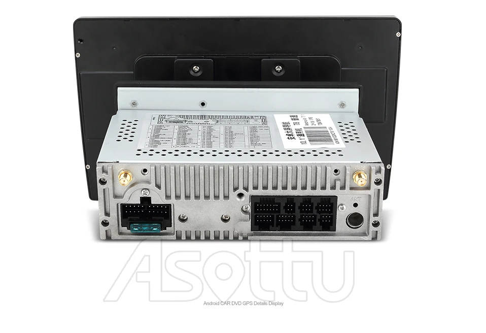 Cheap Asottu 10.1 inch  PX30 android 9.0 car dvd gps navigation radio video player universal radio car universal multimedia 1 din 21