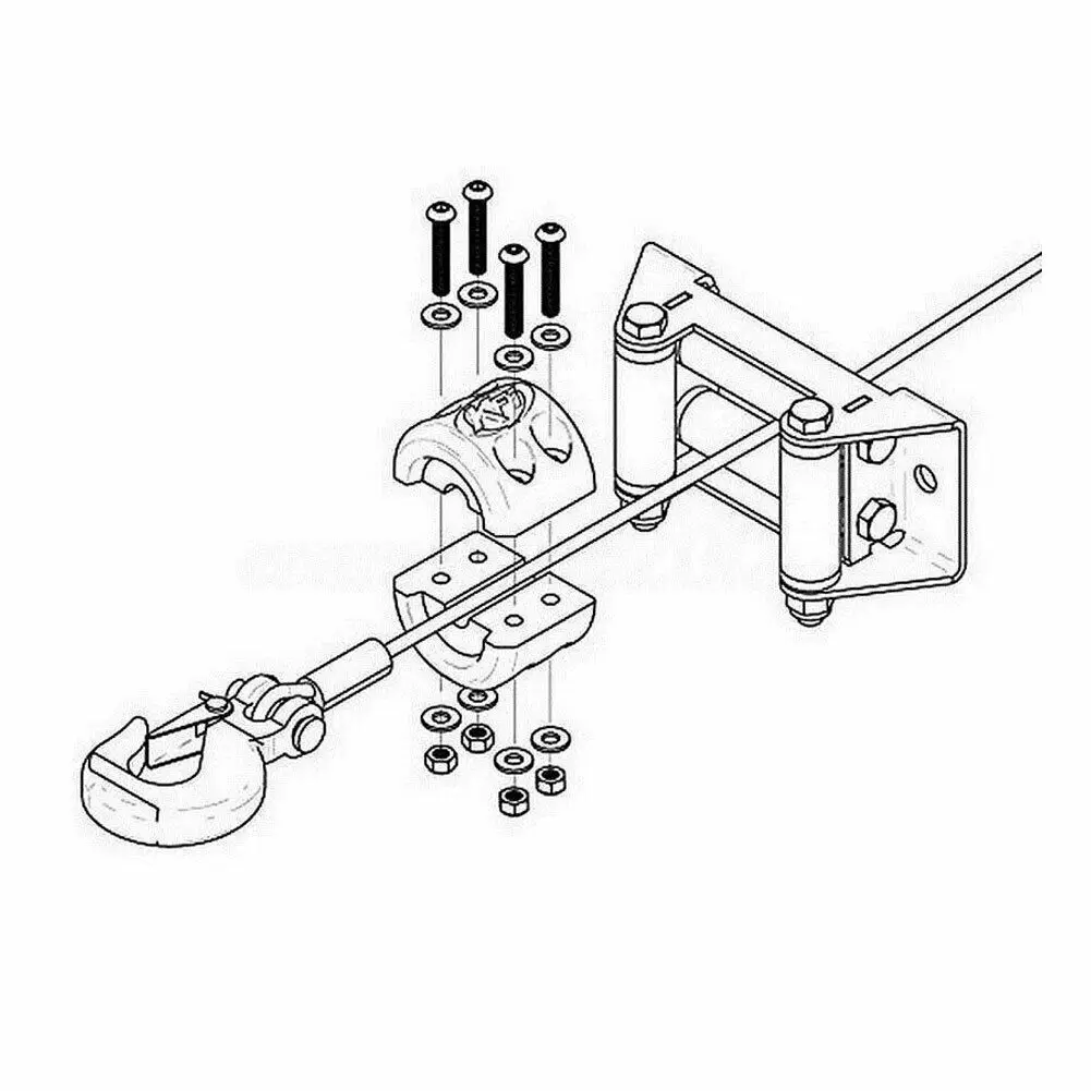 2019 новейшая универсальная резиновая лебедка трос крюк стопор сохранение лески