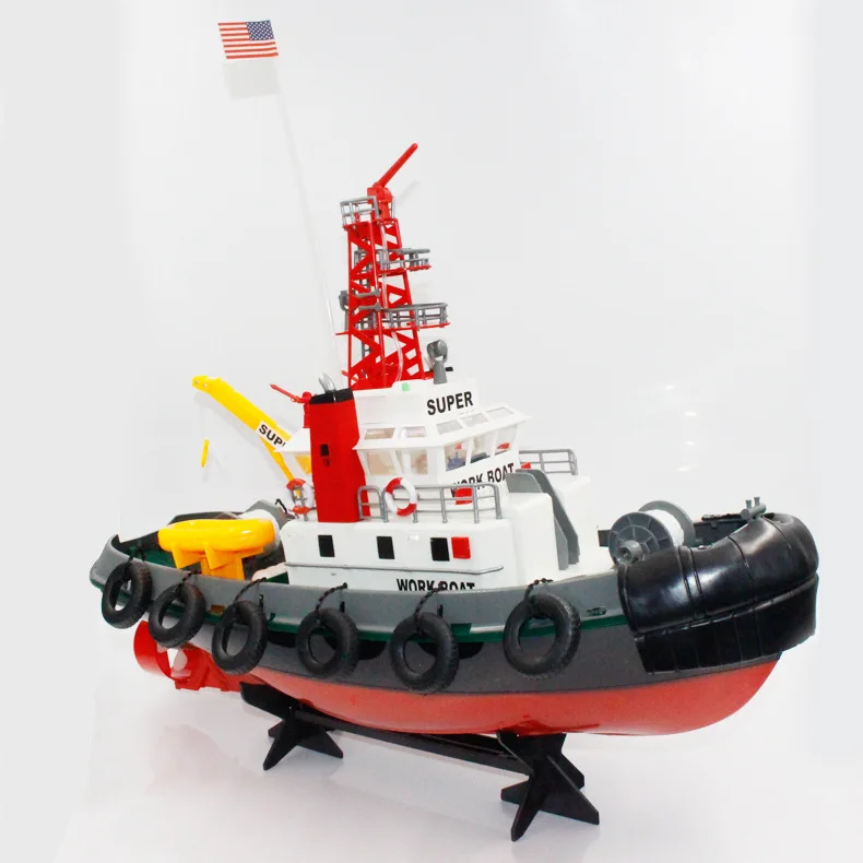 

HL 3810 Multi-functional High-Speed Speedboat 2.4G Wireless Remote Control Boat Children Toy Boat Firefighting Water Spouting Bo
