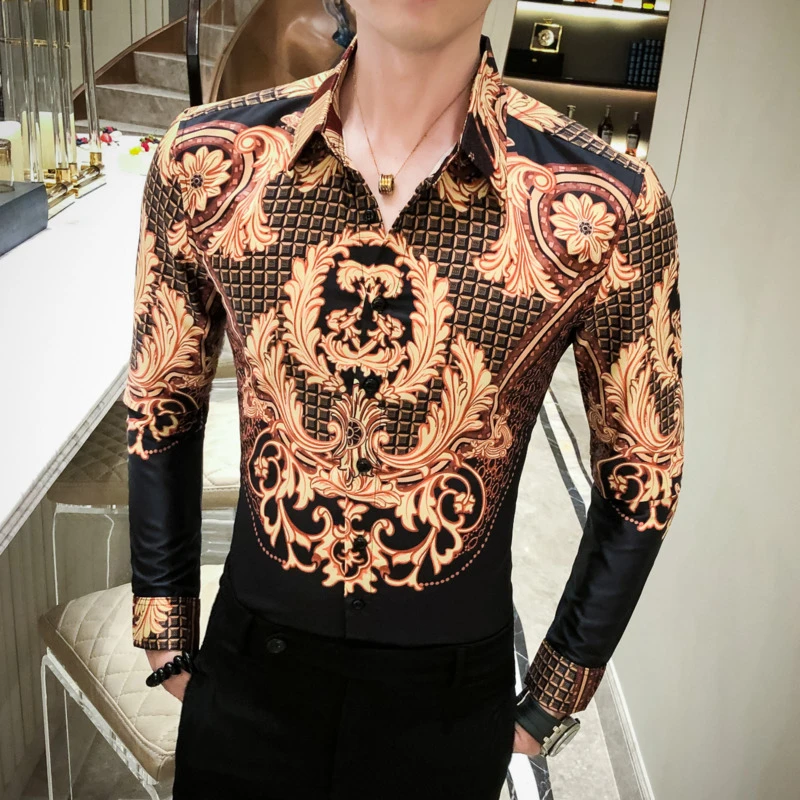 baroque mens shirt