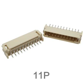 

Free shipping 50PCS PH-AWT Pitch 2.0MM SMT PH2.0-11P AWT JST Connector Horizontal Patch SMD Needle Socket 2.0-11PIN Pin Header