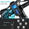 Waterproof Bicycle Light USB Rechargeable Bike Front Light Flashlight with Bike Computer LCD Speedometer Cycling Head Light Horn ► Photo 2/6