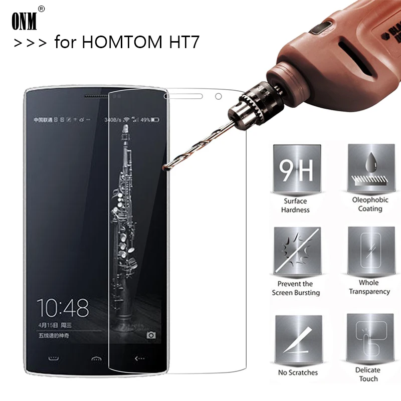 2.5D 0 26 мм 9H Премиум Закаленное стекло для HOMTOM HT7 защита экрана закаленная Защитная