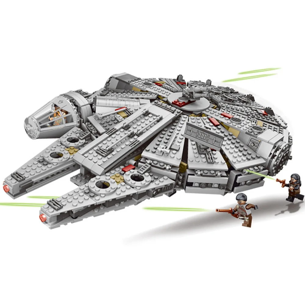 LEGOED Blocks Toy Legoed Star Wars Millennium Falcon  assembling building blocks toys YT-1300