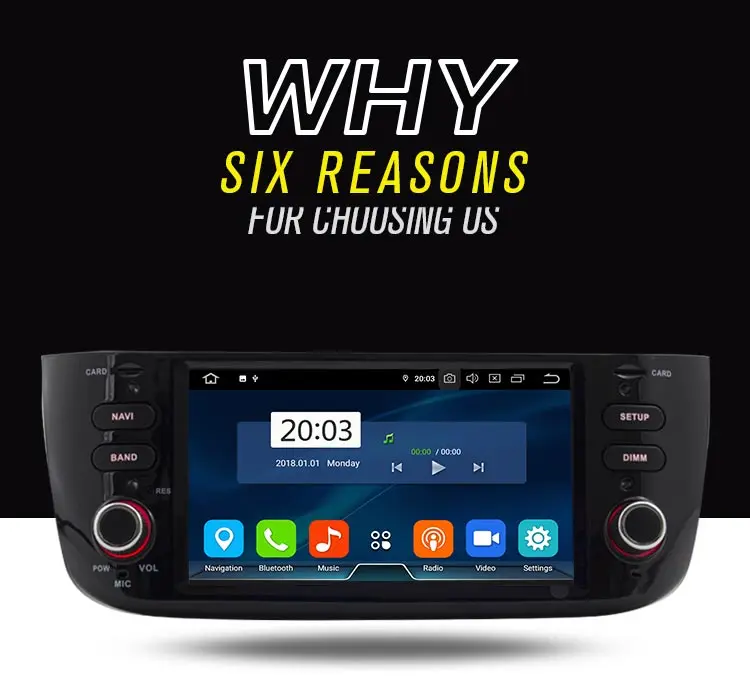Android 9,0 автомобильный dvd-плеер для Fiat Grande Punto Abarth Punto EVO Linea 2012 2013 Мультимедиа Стерео gps 1Din Автомагнитола