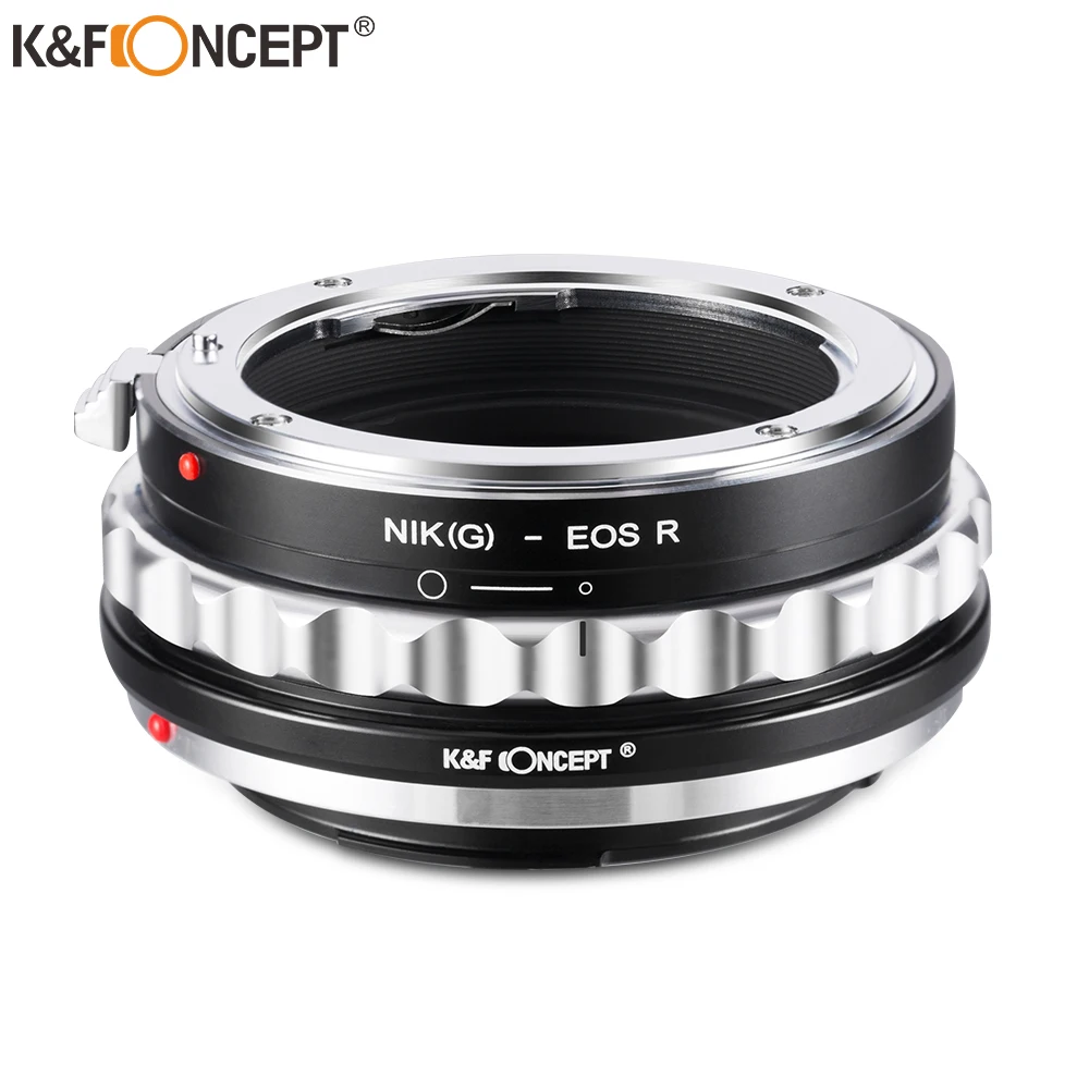 K & F Concept для Nikon(G) Nik(G) Lens to EOS R Mount Adapter Canon Camera Body|Адаптеры объектива| |