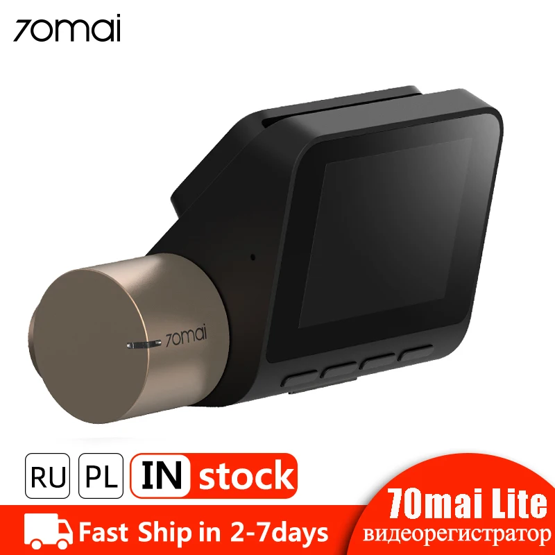 

70mai Dash Cam Lite 1080P Speed Coordinates GPS Module 70 MAI Lite Car DVR Camera Wifi Auto Video Recorder 24H Parking Monitor