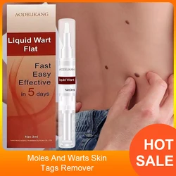 3ml Liquid Genital Wart Treatment Papillomas Removal Of Warts Skin Tags Removing Against Moles Remover Anti Verruca Remedy