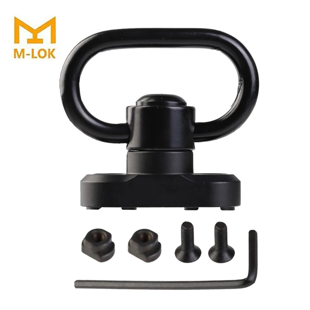 Swivel Stud Mount Adapter For M-LOK Rail Quick Release QD Sling Rail Mount WGSPD Swivel Stud Mount Adapter For M-LOK Rail Quick Release QD Sling Rail Mount WGSPD
