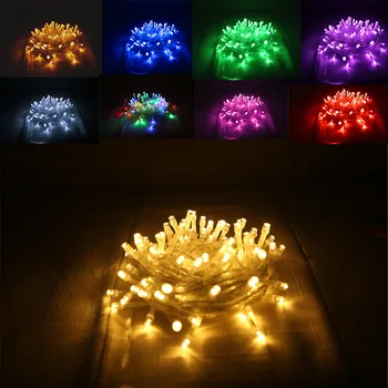 

Xmas 100M 50M 30M 10M Led String Garland Christmas Tree Fairy Light Luce Waterproof Home Garden Party Outdoor Holiday Decoration
