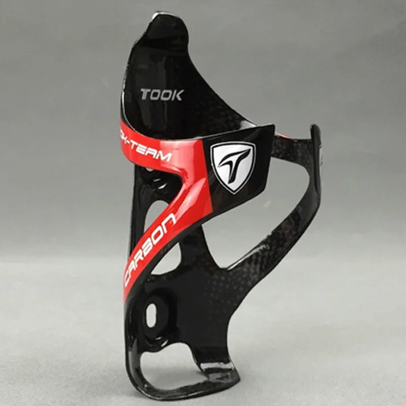 

MTB Bottle Holder Water Rack Carbon Fiber Cage Bracket Cycling Sporting