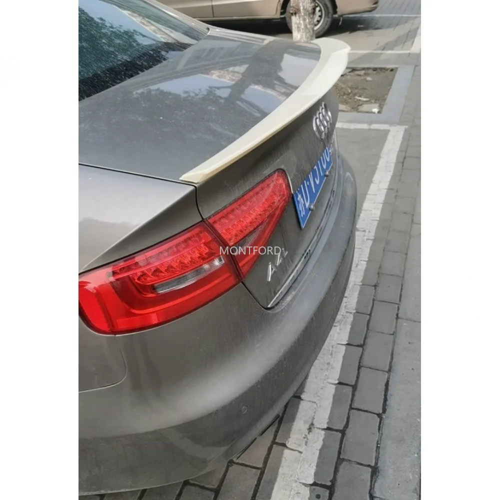 Para Audi A4 S4 B8 2009 2010 2011 2012 2013 2014 2015 2016 PSM Tilo Alerón Trasero Del Maletero Tapa Del Techo Accorios Exterior - AliExprs