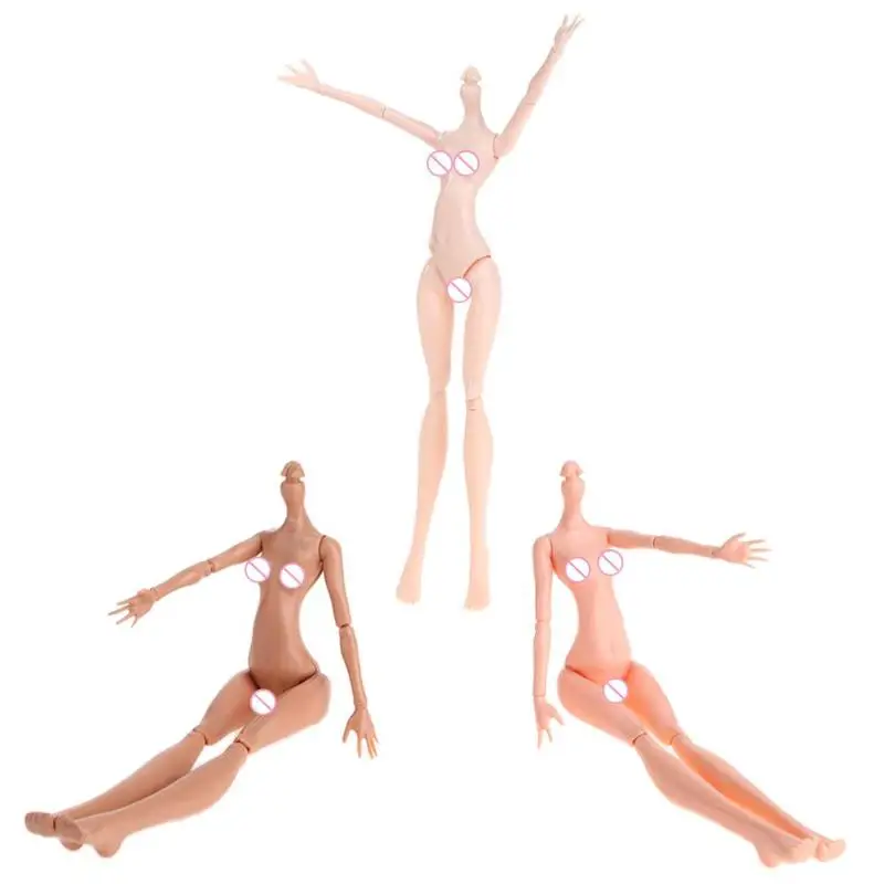 

12 Joints DIY Imitation Demon Monster Dolls Naked Body Without Head