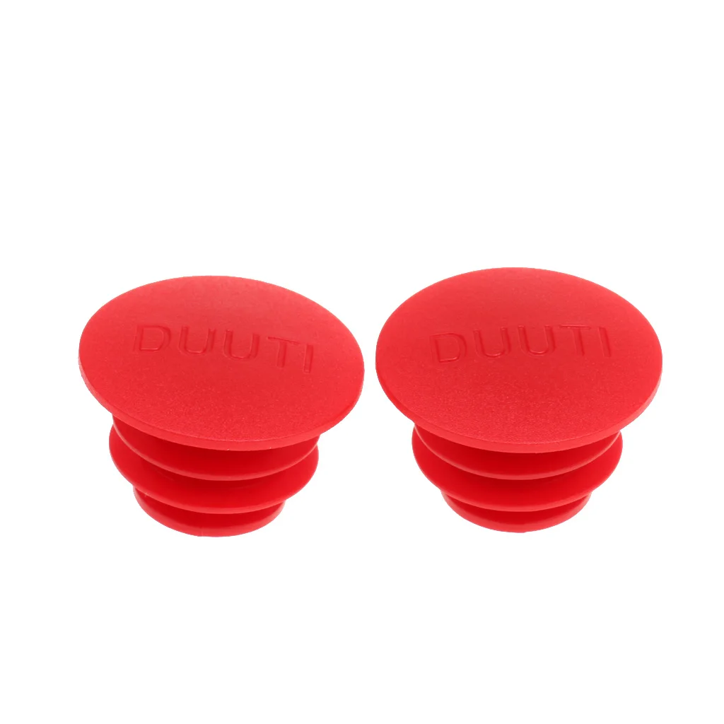Bike Handlebar Bar End Plugs Caps (Set of 3 Pairs) 22mm to Universal Bicycle Grip Mountain BMX MTB